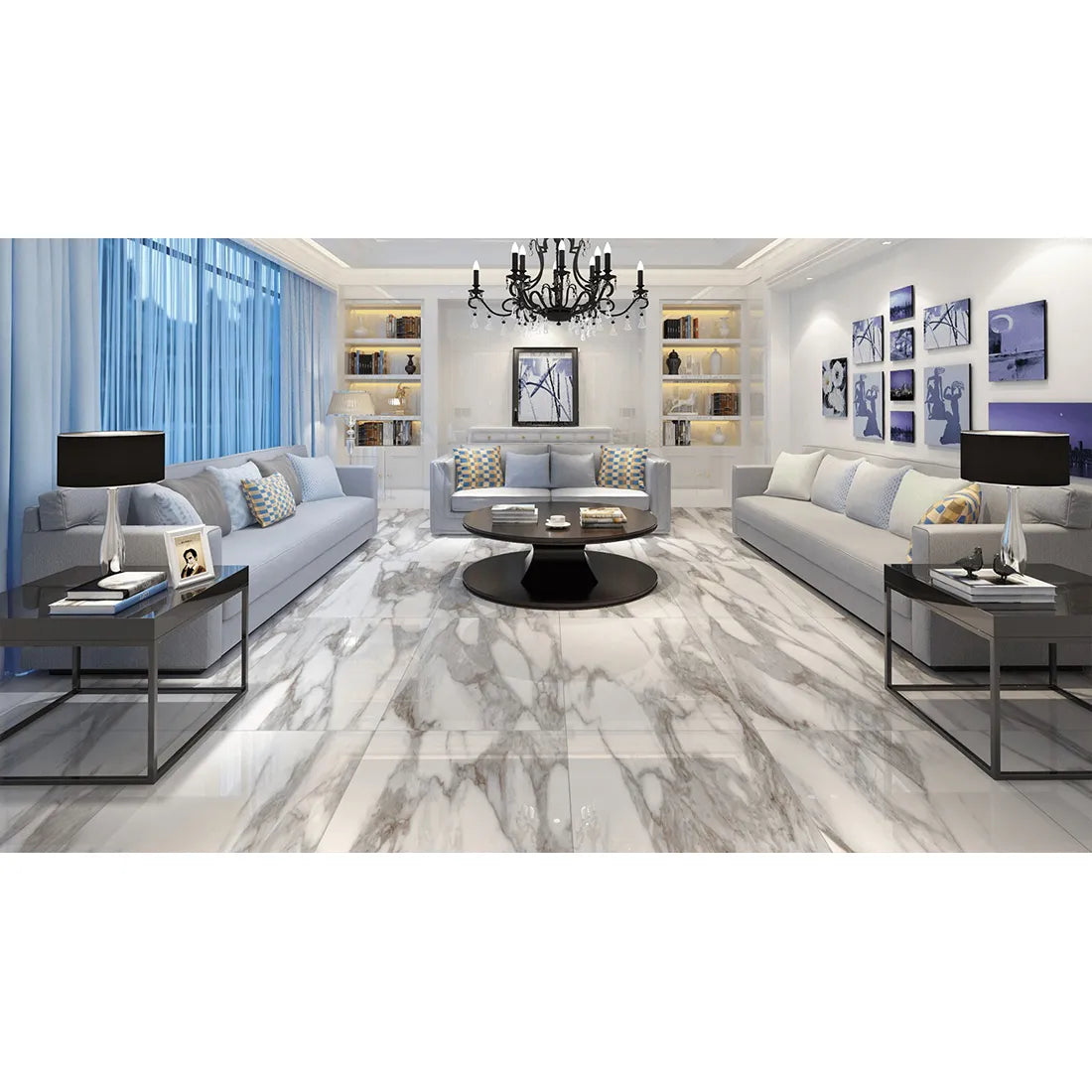 Aurora Gold Polished 60cm X 120cm Wall & Floor Tile